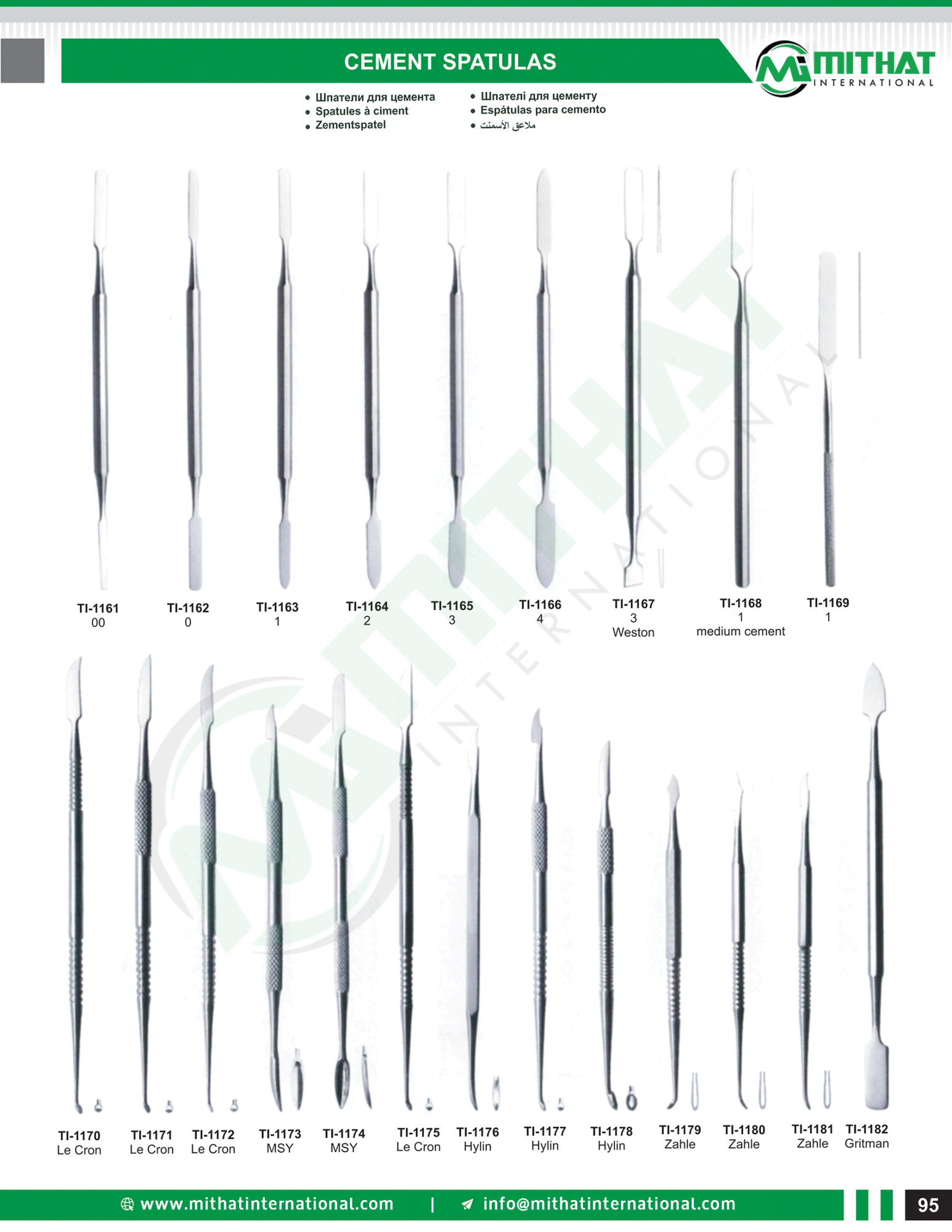 Diagnostic, Probes, Scalers, Filling & Laboratory Instruments
